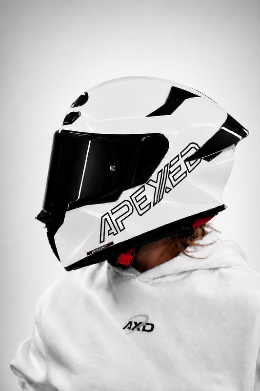 Helmsticker 'Apexed' Outlines Logo
