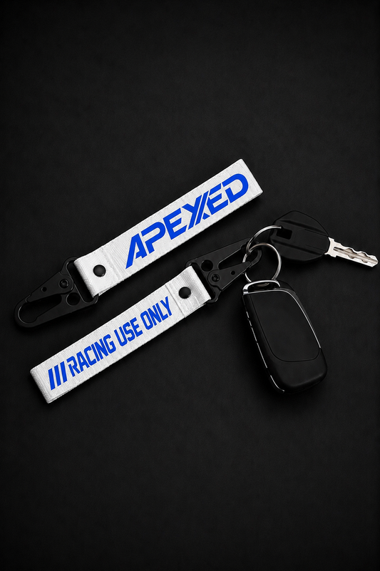 Racing use only - Keychain White