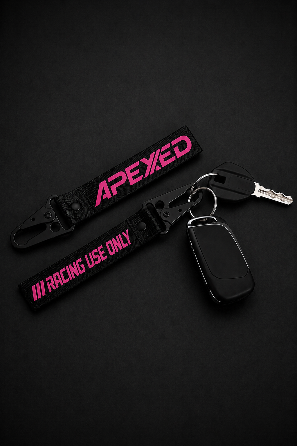Racing use only - Keychain Black