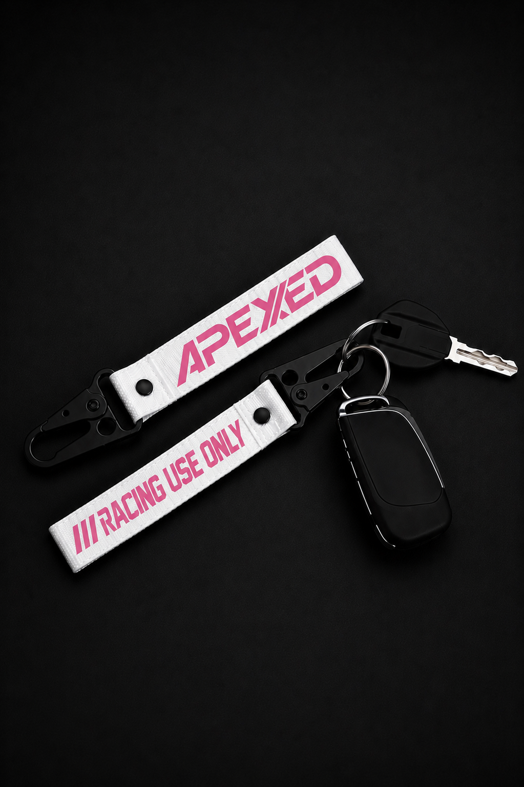 Racing use only - Keychain White