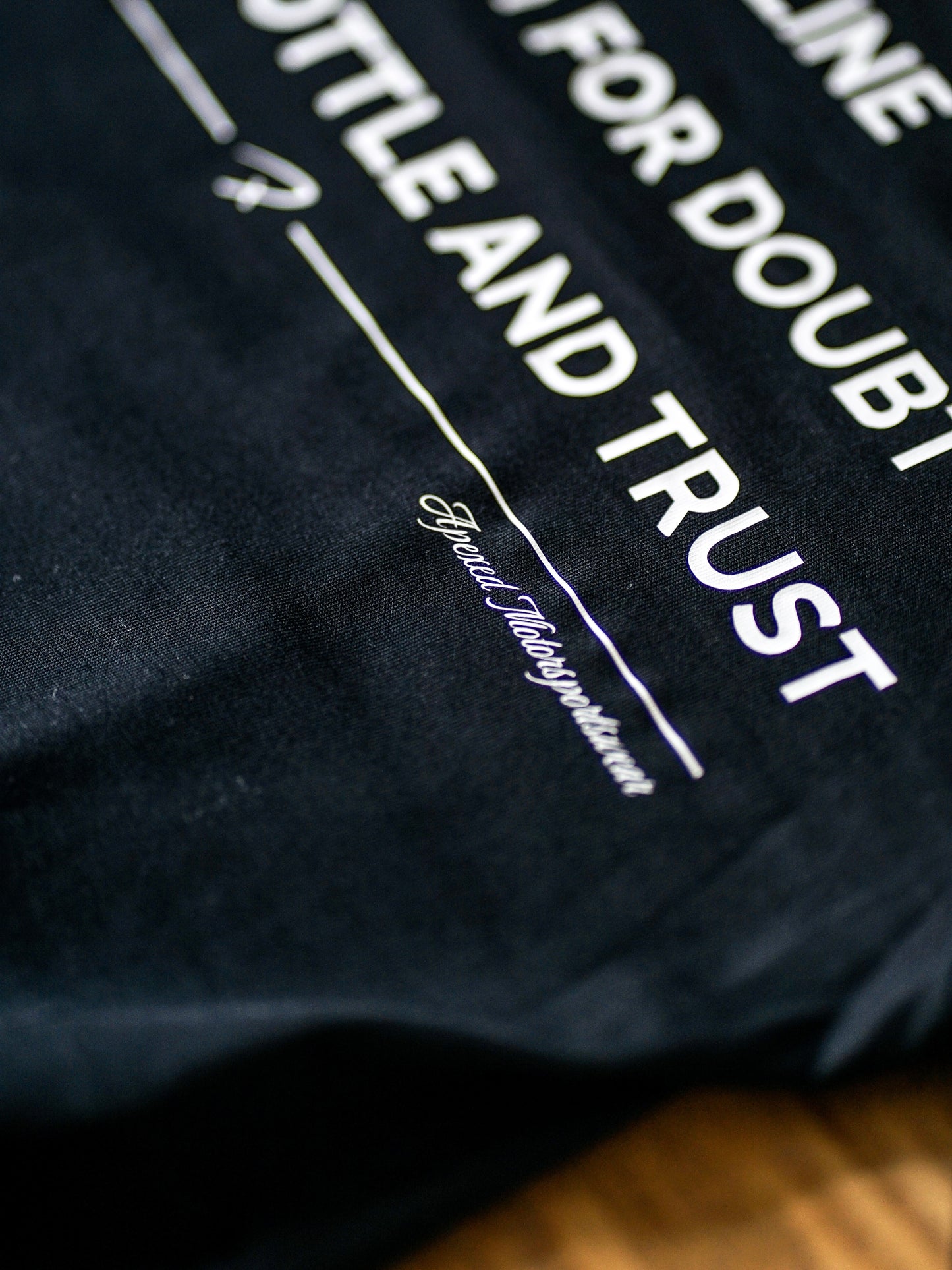 Throttle and Trust T-Shirt Schwarz