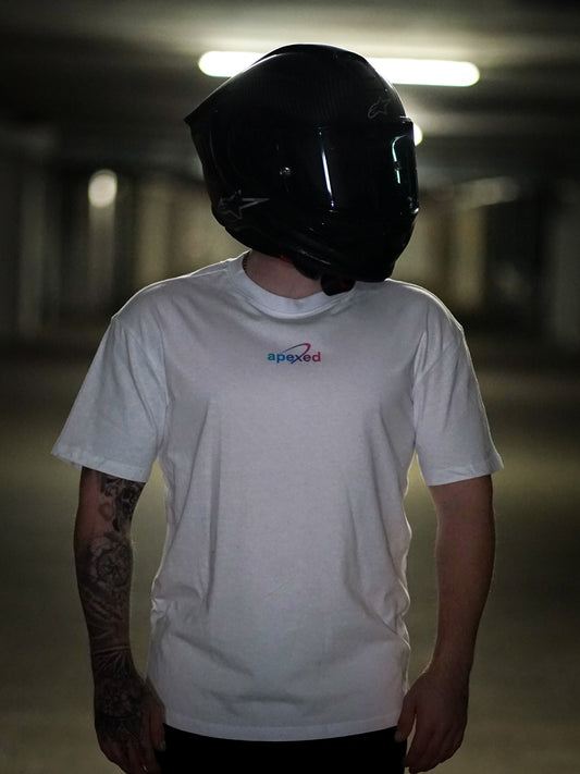 RACE MODE oversized T-shirt weiß