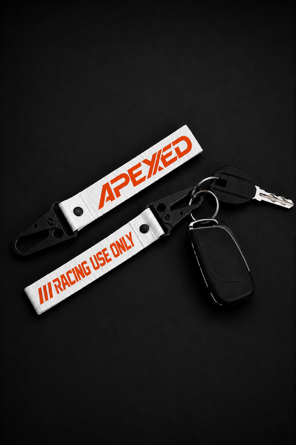 Racing use only - Keychain White