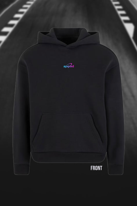 RACE MODE Hoodie Schwarz