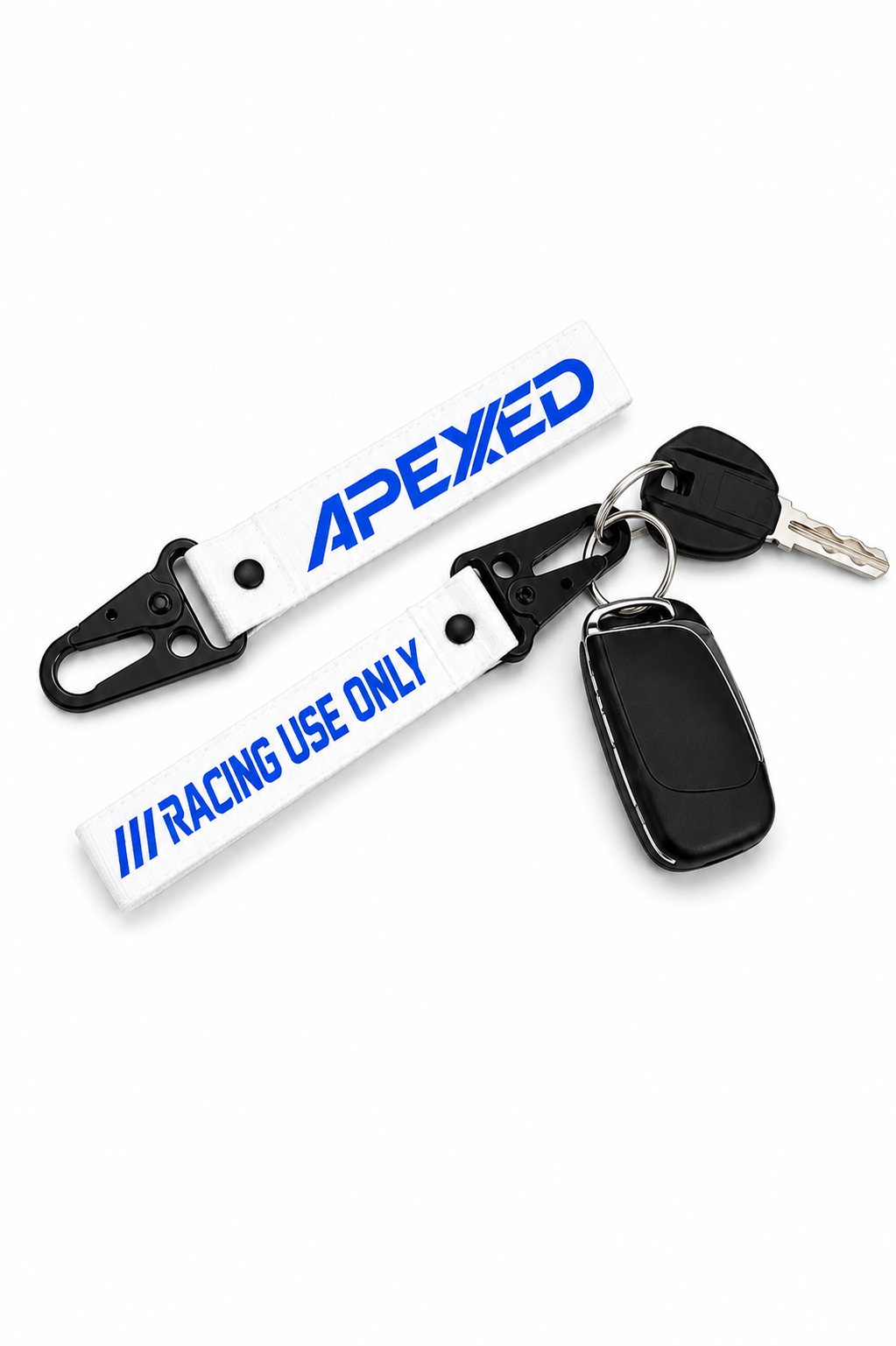 Racing use only - Keychain White