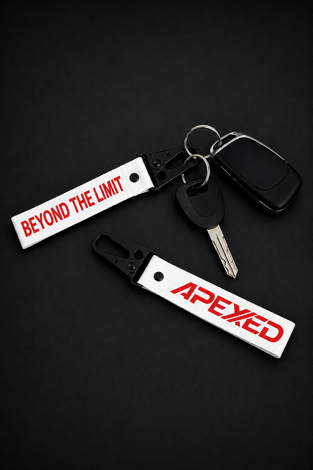 Beyond the limit - Keychain White