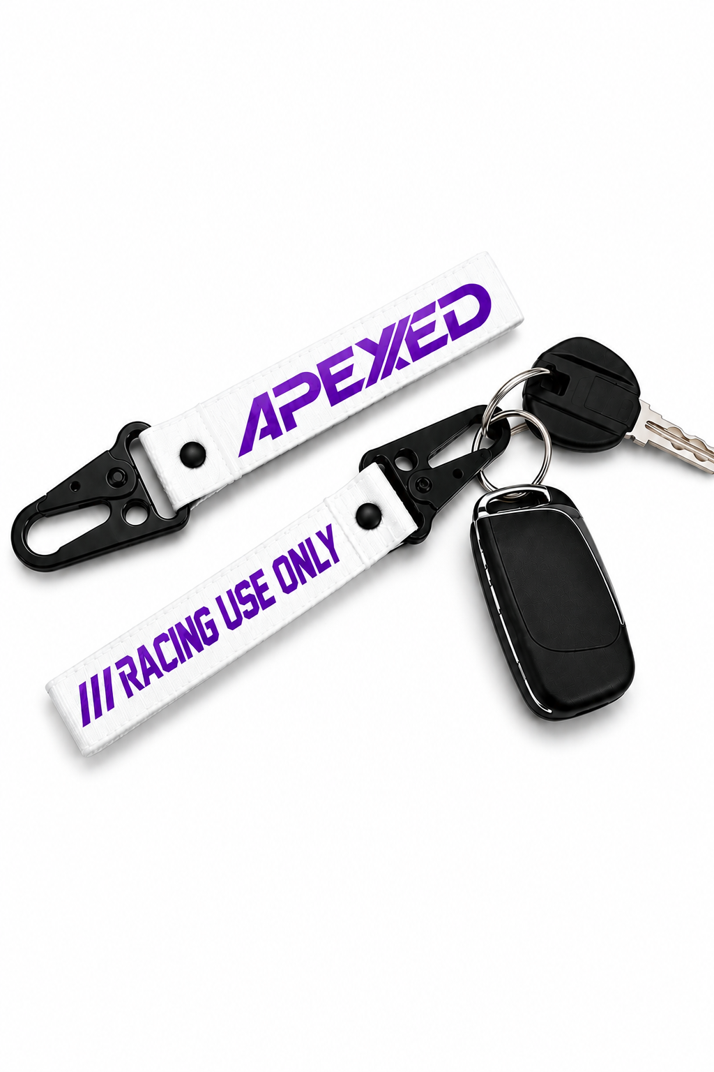 Racing use only - Keychain White
