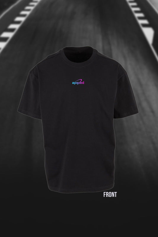 RACE MODE oversized T-shirt schwarz