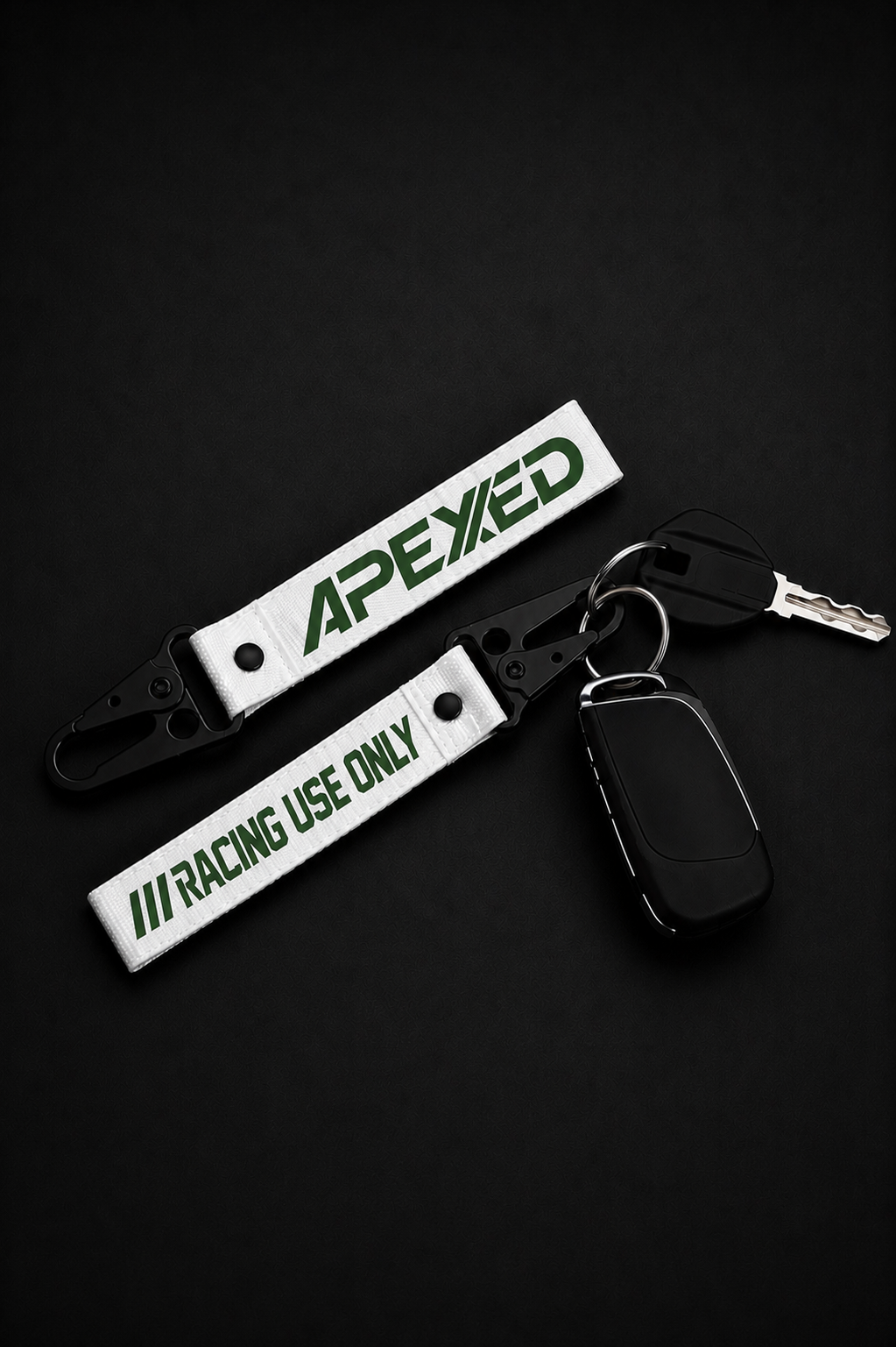 Racing use only - Keychain White