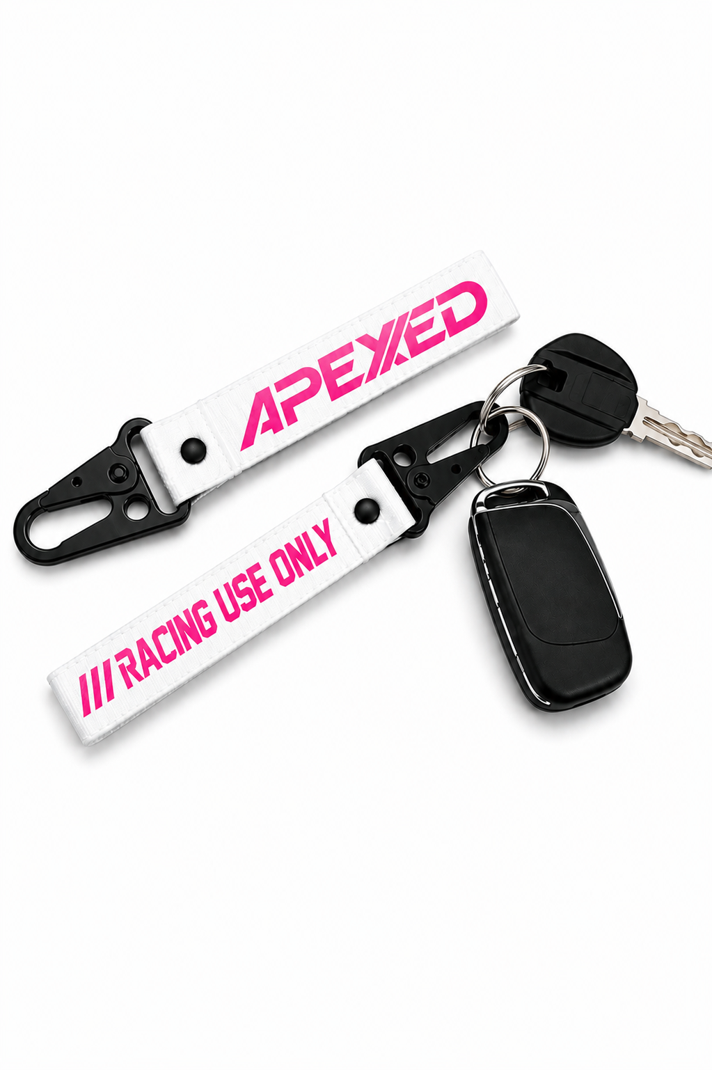 Racing use only - Keychain White