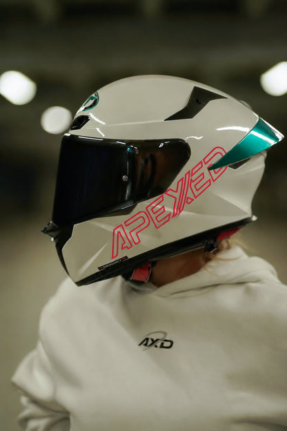 Helmsticker 'Apexed' Outlines Logo