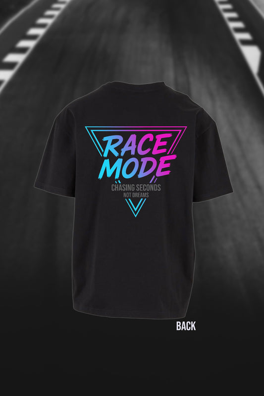 RACE MODE oversized T-shirt schwarz