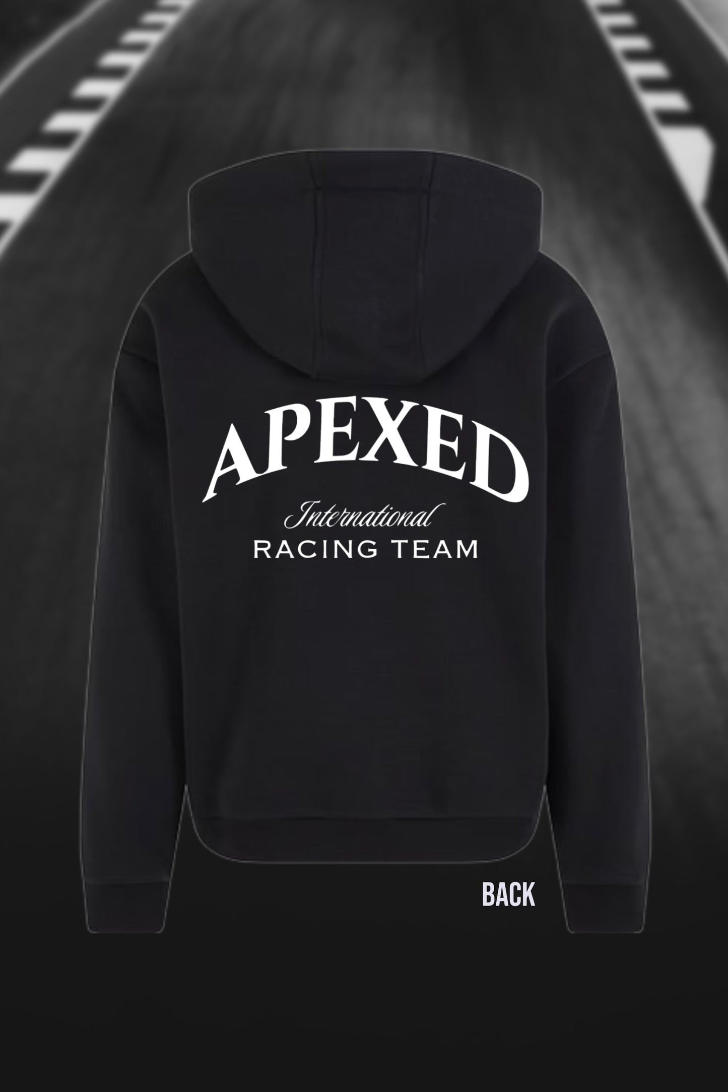 Racing Team Hoodie Black