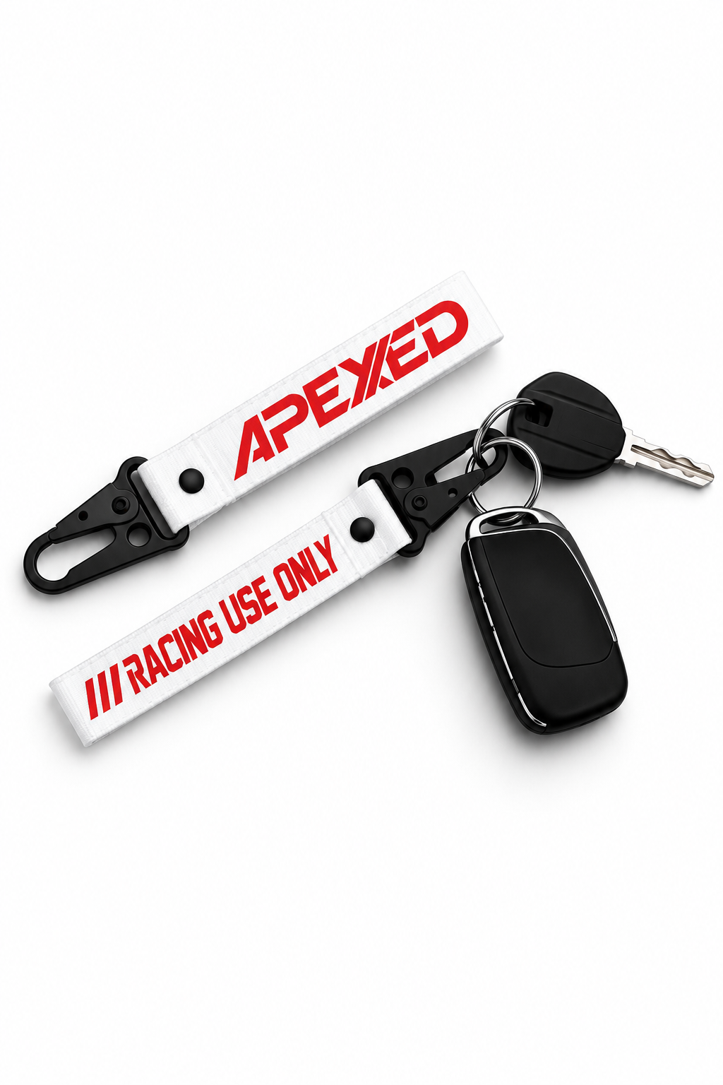 Racing use only - Keychain White