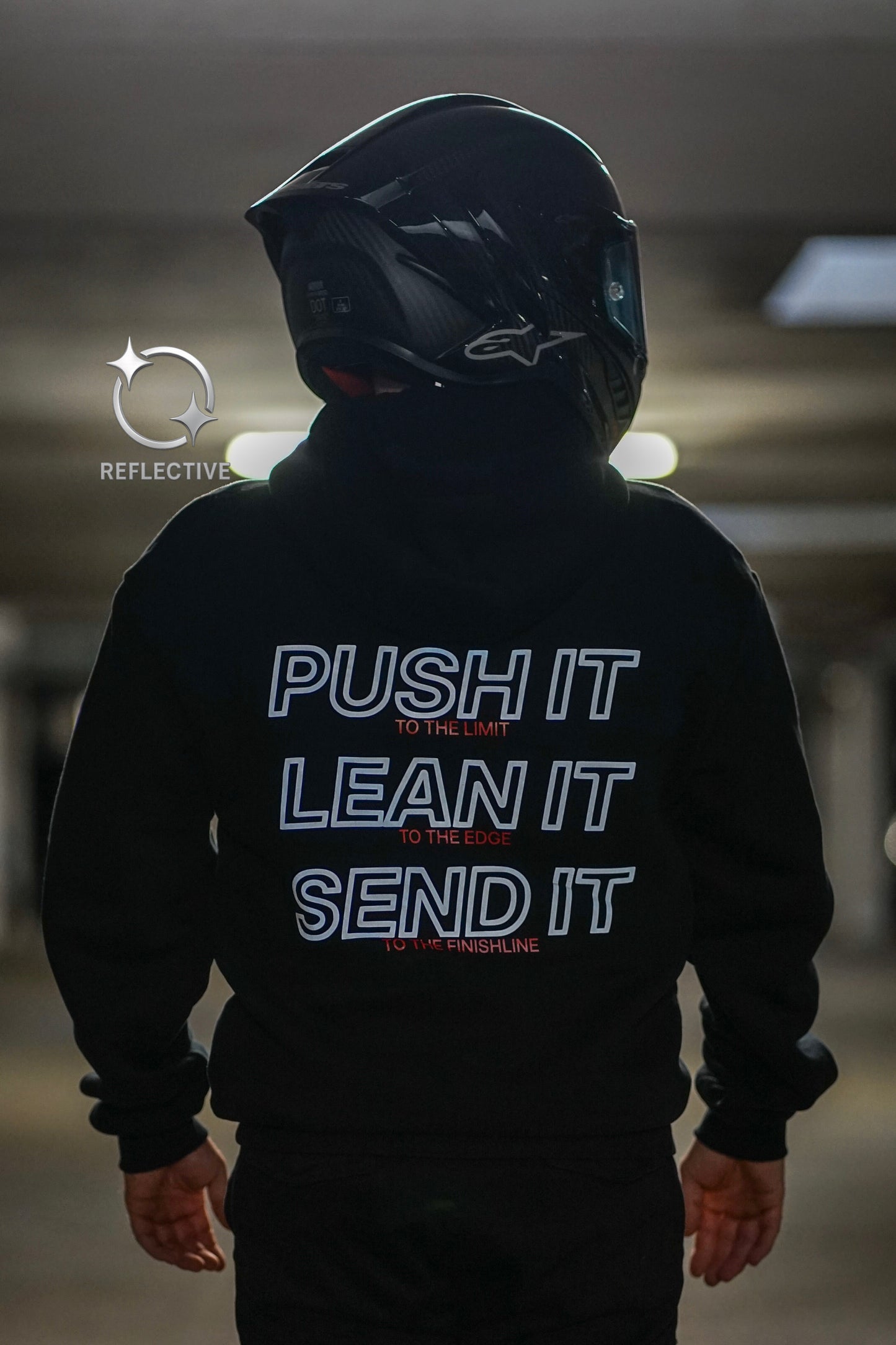SEND IT Hoodie - Reflective