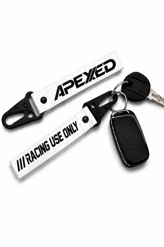 Racing use only - Keychain White