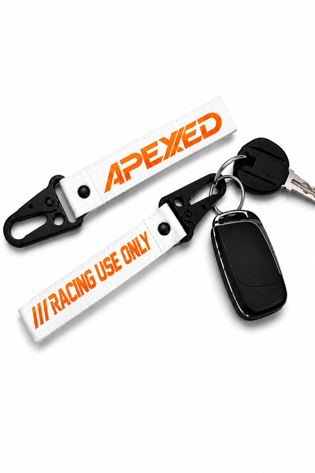 Racing use only - Keychain White