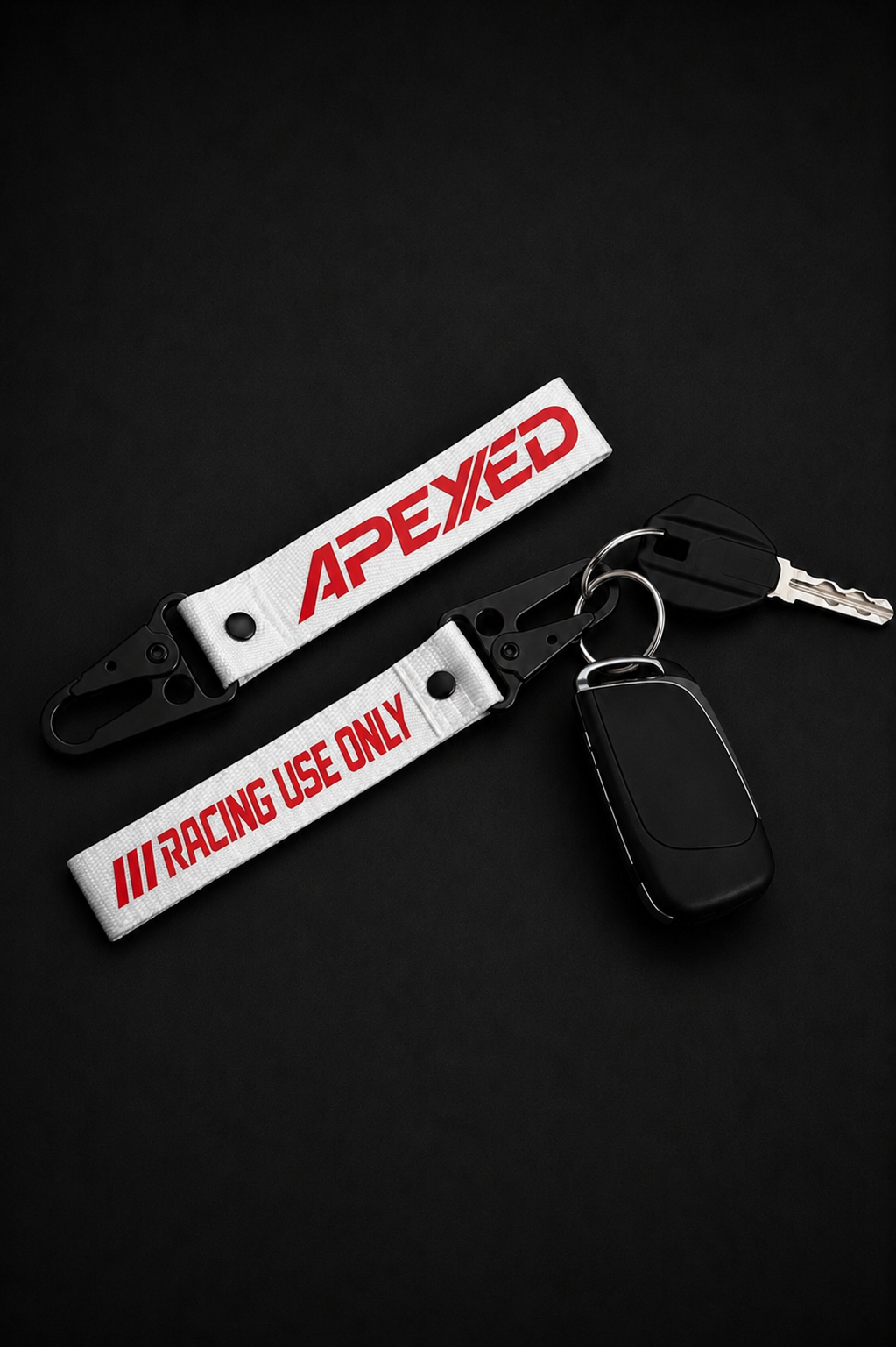 Racing use only - Keychain White