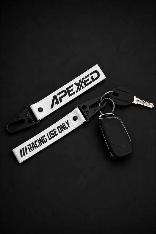 Racing use only - Keychain White