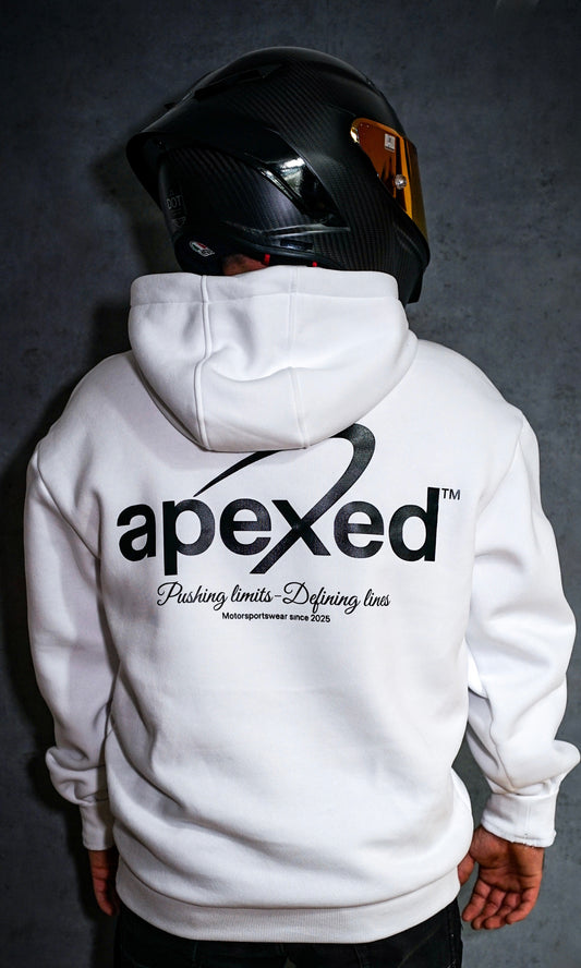 Basic Oversized Hoodie Weiß