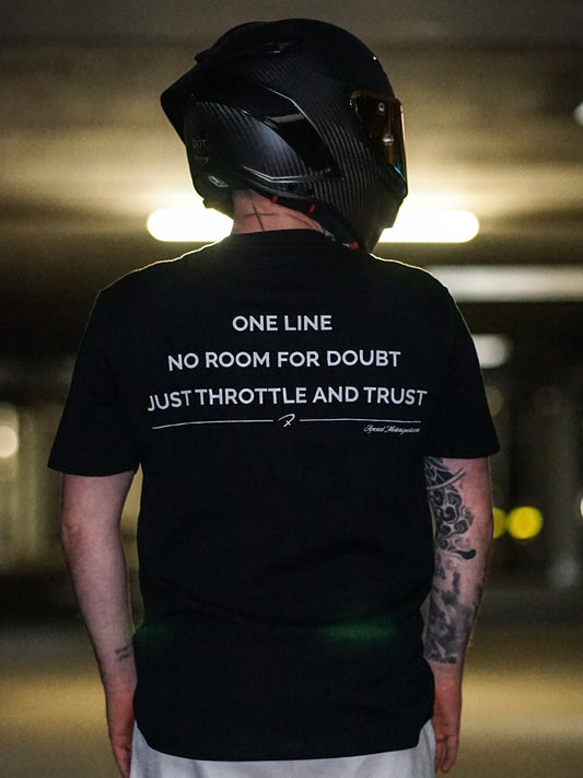 Throttle and Trust T-Shirt Schwarz