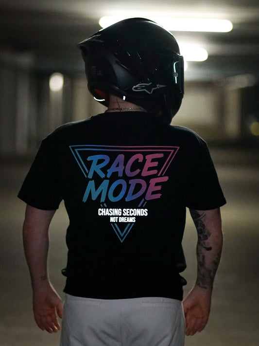 RACE MODE oversized T-shirt schwarz