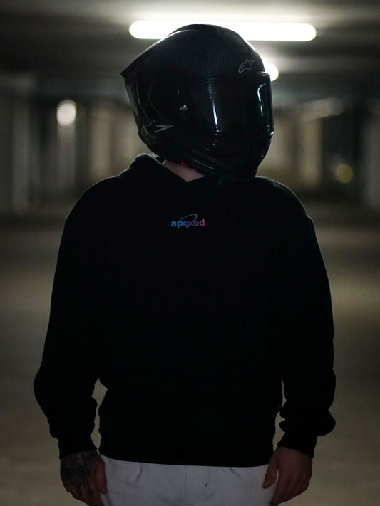 RACE MODE Hoodie Schwarz