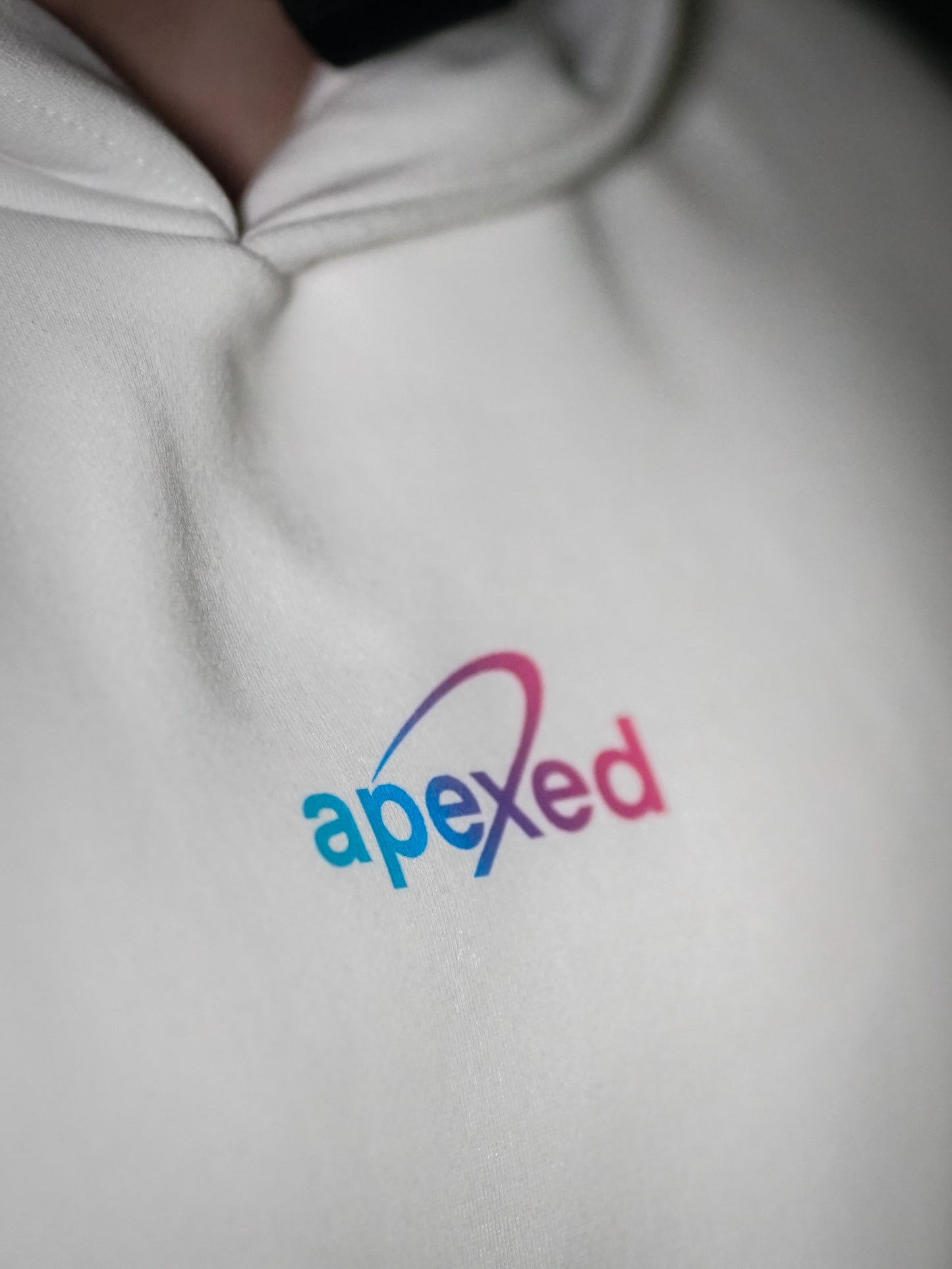 RACE MODE Hoodie weiß