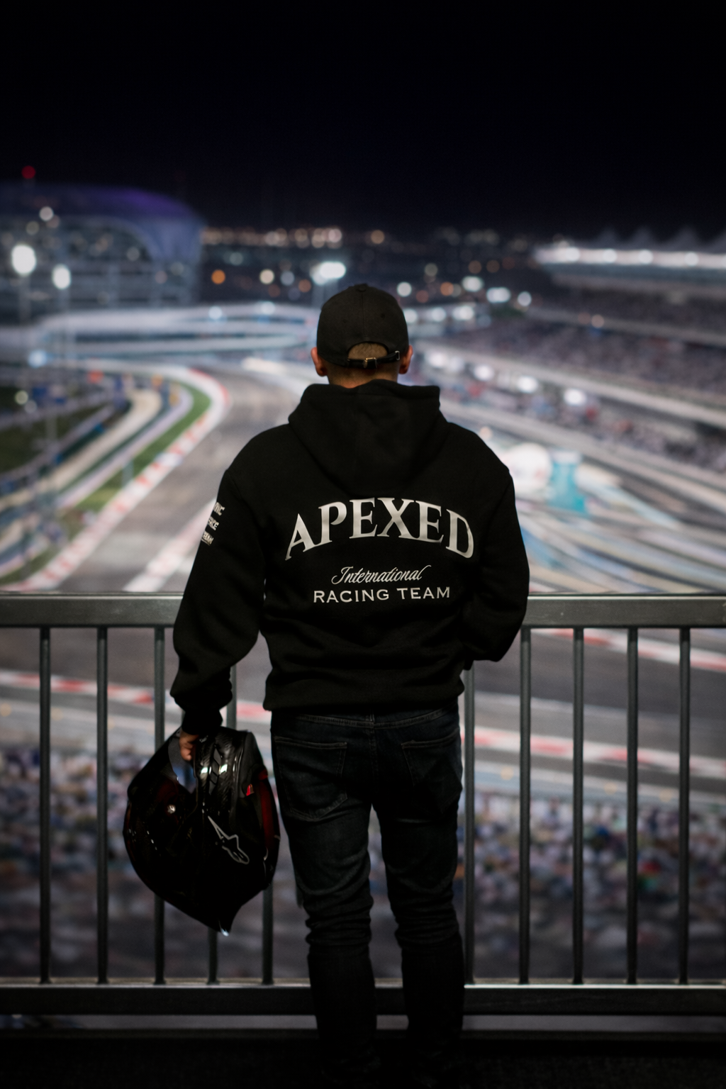 Racing Team Hoodie Black