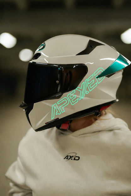 Helmsticker 'Apexed' Outlines Logo