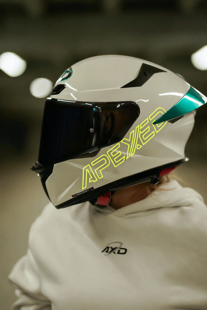 Helmsticker 'Apexed' Outlines Logo