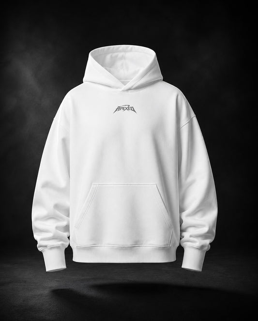 HUNTER Hoodie Arctic White